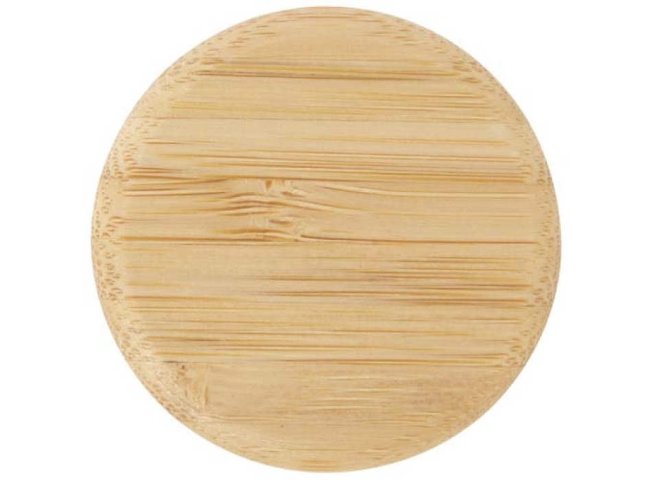 Borraccia in vetro da 500 ml con manico in silicone e coperchio in bambù Porto  FullGadgets.com