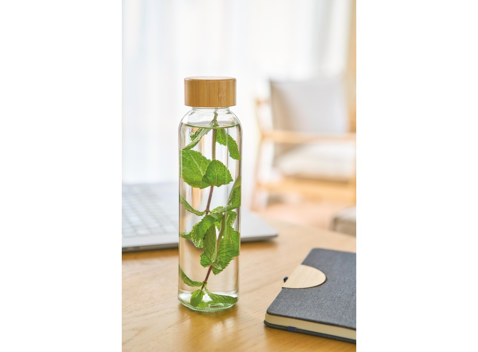 Borraccia in vetro per bevande fredde capacità 500 ml Levi FullGadgets.com