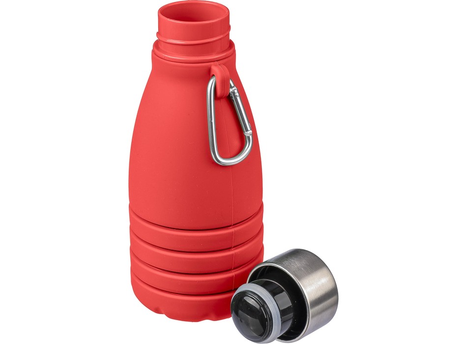 Borraccia pieghevole in silicone capacità 550 ml Erin FullGadgets.com