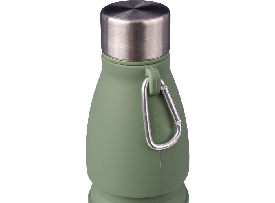 Borraccia pieghevole in silicone capacità 550 ml Erin FullGadgets.com