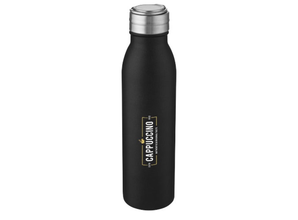 Borraccia sportiva Harper da 700 ml in acciaio inossidabile con anello in metallo FullGadgets.com