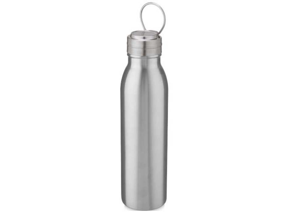 Borraccia sportiva Harper da 700 ml in acciaio inossidabile con anello in metallo FullGadgets.com