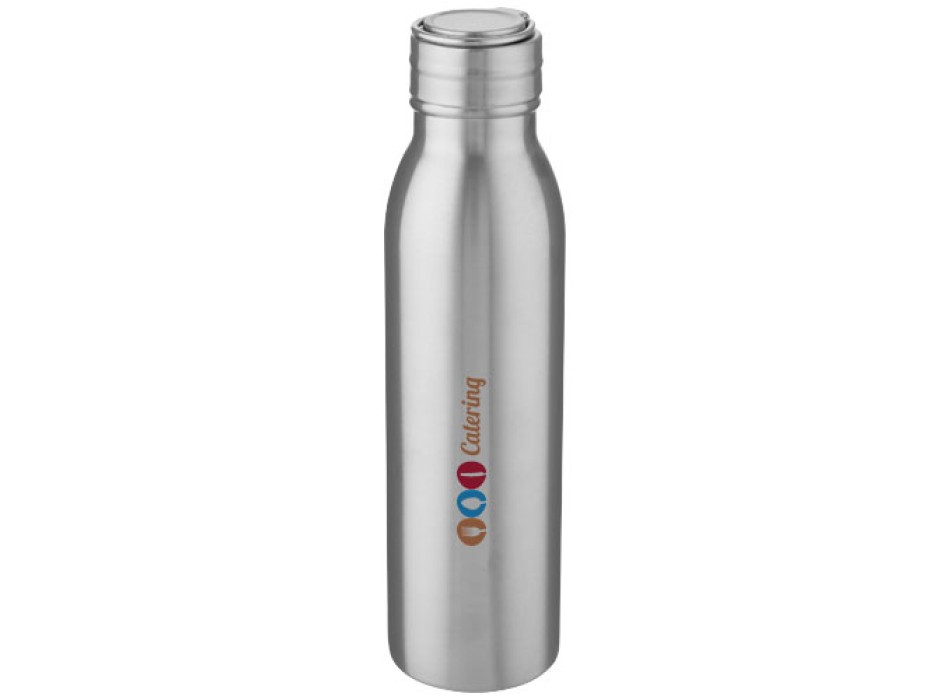 Borraccia sportiva Harper da 700 ml in acciaio inossidabile con anello in metallo FullGadgets.com