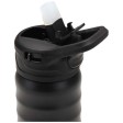 Borraccia sportiva in acciaio inossidabile a doppia parete riciclato RCS con cannuccia ribaltabile d 350 ml Knox FullGadgets.com