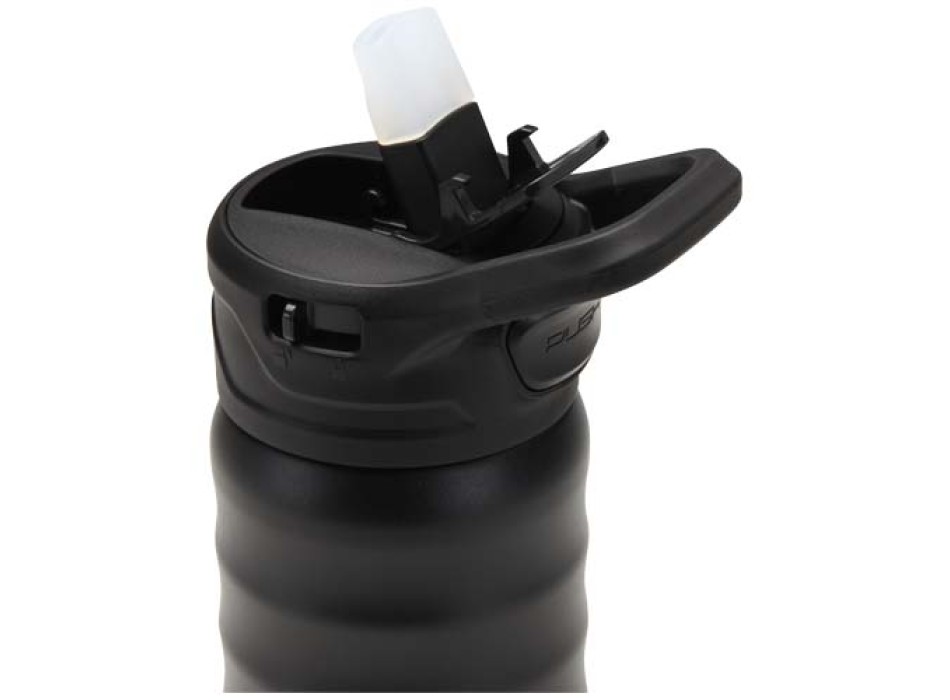 Borraccia sportiva in acciaio inossidabile a doppia parete riciclato RCS con cannuccia ribaltabile d 350 ml Knox FullGadgets.com