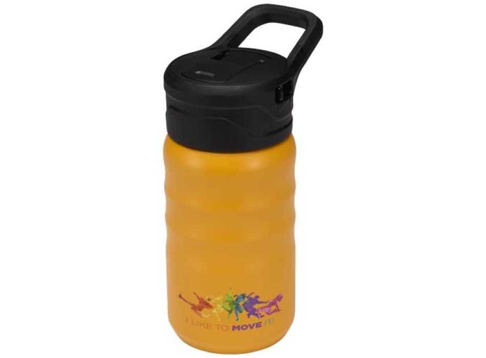 Borraccia sportiva in acciaio inossidabile a doppia parete riciclato RCS con cannuccia ribaltabile d 350 ml Knox FullGadgets.com