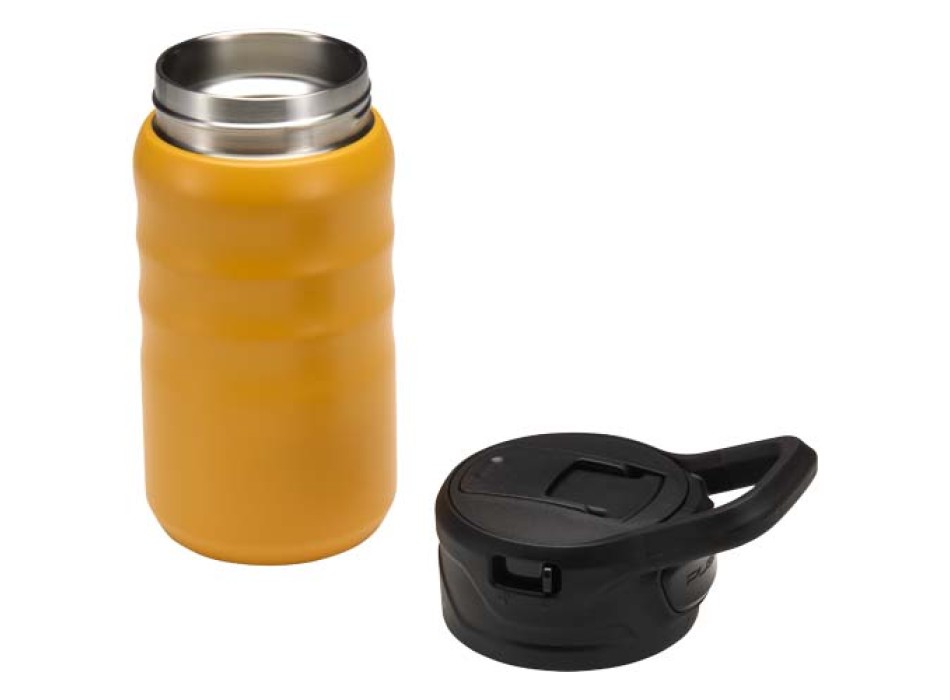 Borraccia sportiva in acciaio inossidabile a doppia parete riciclato RCS con cannuccia ribaltabile d 350 ml Knox FullGadgets.com