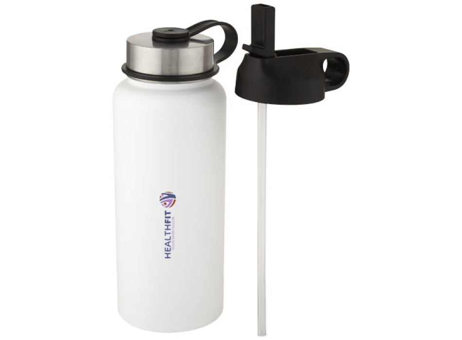 Borraccia sportiva Supra da 1l con isolamento sottovuoto in rame con 2 coperchi FullGadgets.com