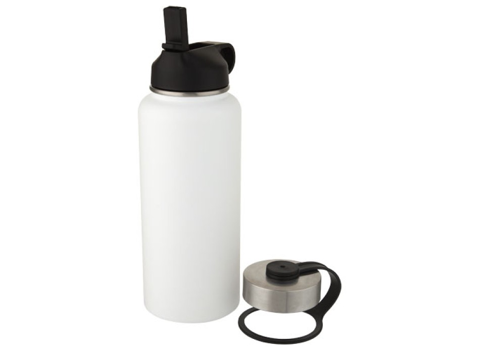 Borraccia sportiva Supra da 1l con isolamento sottovuoto in rame con 2 coperchi FullGadgets.com