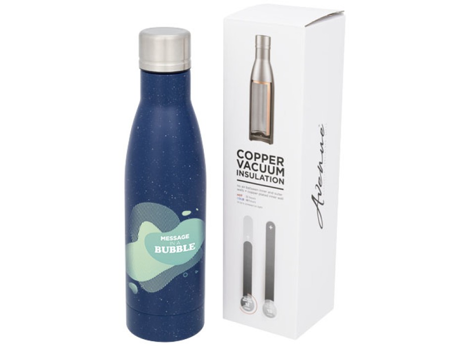 Borraccia termica con isolamento sottovuoto in rame screziata da 500 ml Vasa FullGadgets.com
