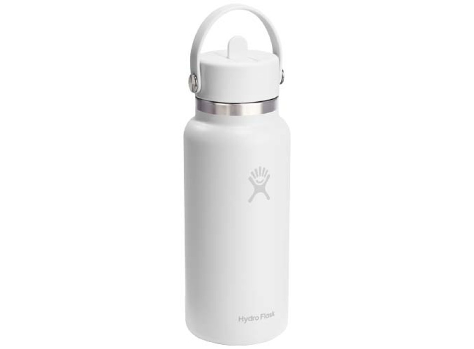 Borraccia termica Hydro Flask Wide Mouth da 946 ml in acciaio inossidabile e tappo con cannuccia FullGadgets.com