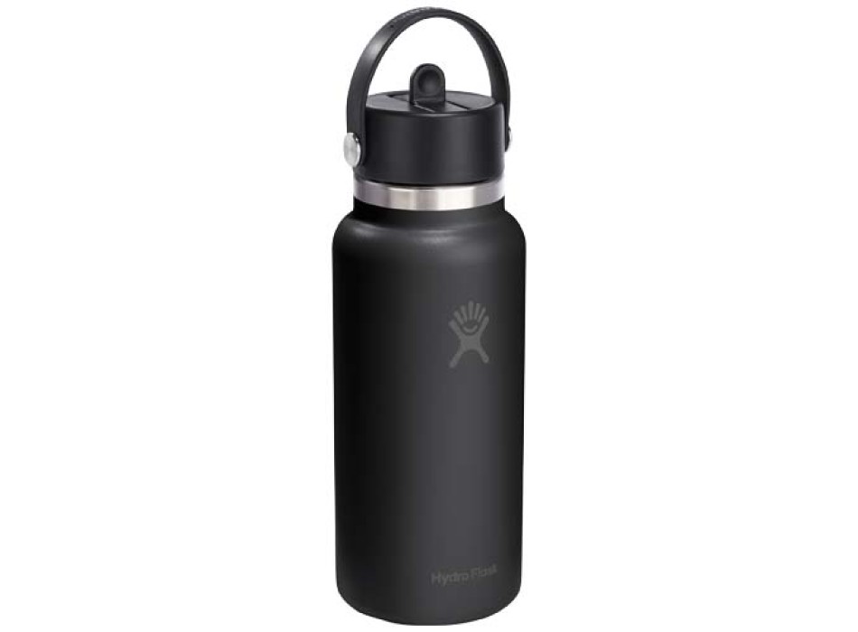 Borraccia termica Hydro Flask Wide Mouth da 946 ml in acciaio inossidabile e tappo con cannuccia FullGadgets.com