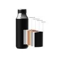 Borraccia termica in acciaio inossidabile da 500 ml con cannuccia SCX.design D12 FullGadgets.com
