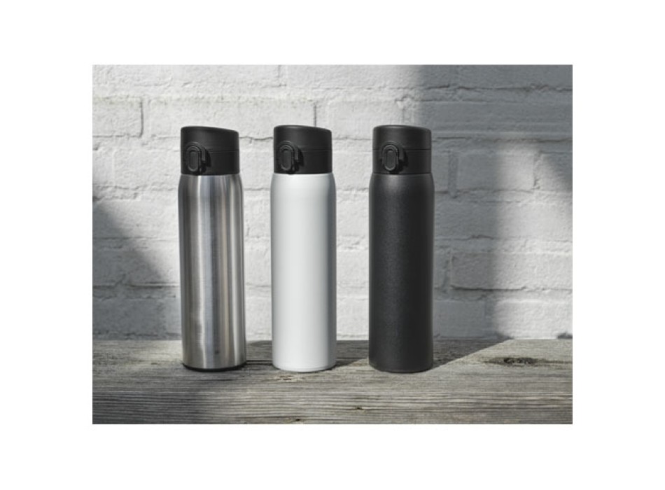 Borraccia termica in acciaio inossidabile riciclato certificato RCS da 450 ml Sika FullGadgets.com