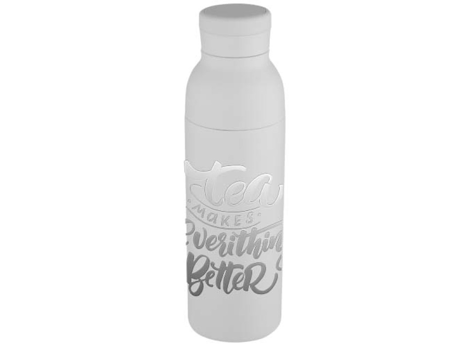 Borraccia termica in acciaio inossidabile riciclato RCS a doppia parete da 650 ml Illuminate FullGadgets.com