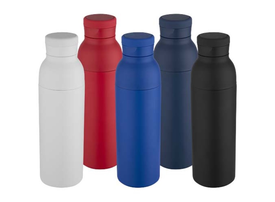 Borraccia termica in acciaio inossidabile riciclato RCS a doppia parete da 650 ml Illuminate FullGadgets.com