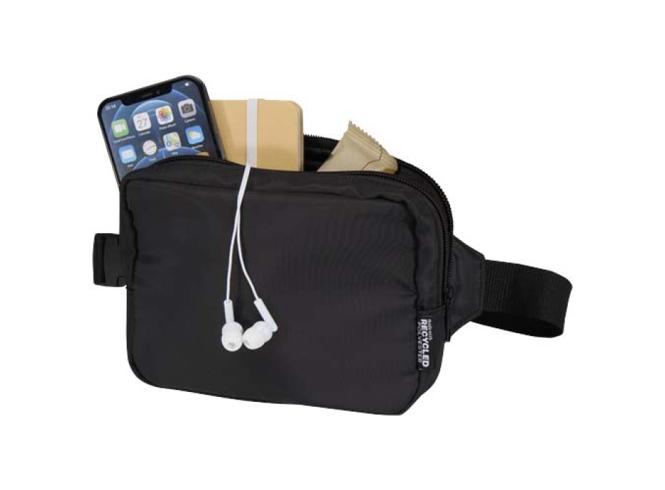 Borsa a tracolla da viaggio in materiale riciclato da 1 litro Trip Aware™ FullGadgets.com