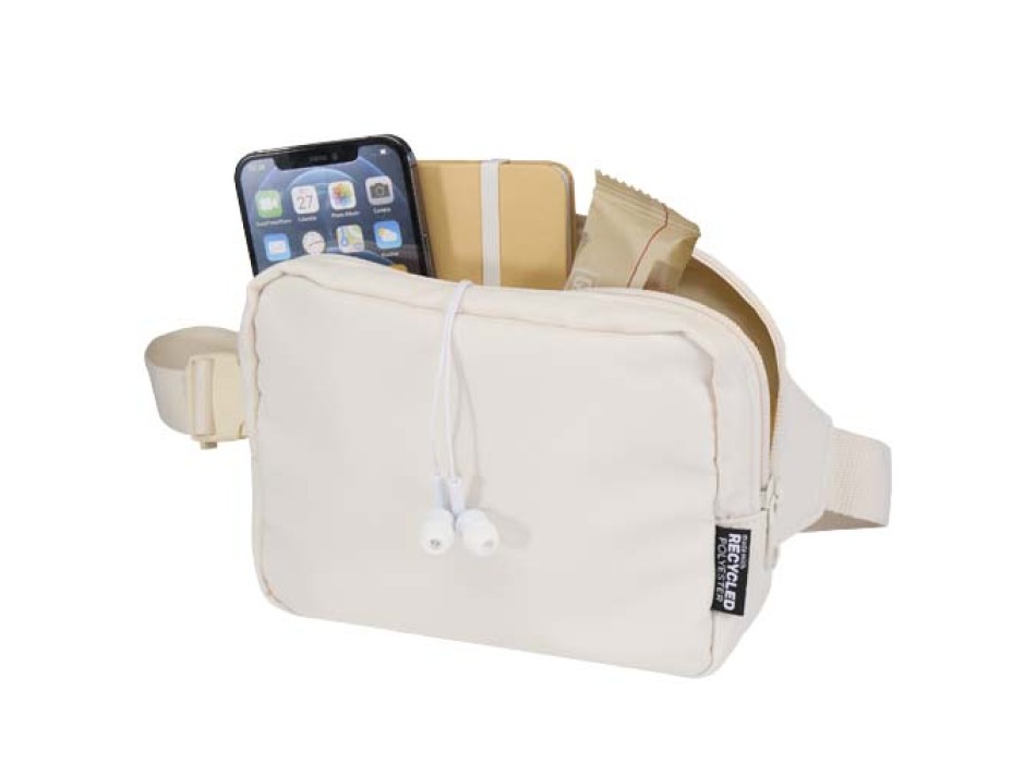 Borsa a tracolla da viaggio in materiale riciclato da 1 litro Trip Aware™ FullGadgets.com