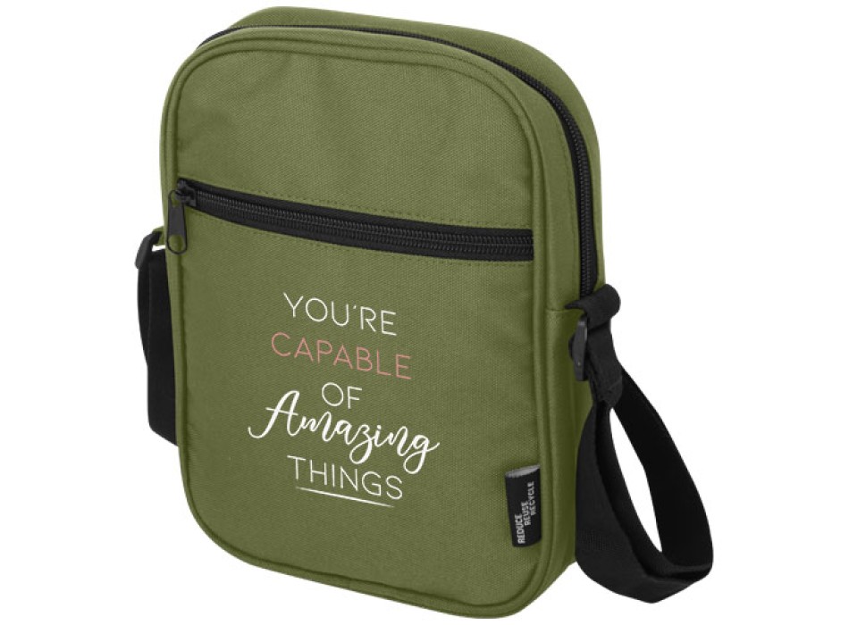 Borsa a tracolla in materiale riciclato certificato GRS Byron 2l FullGadgets.com