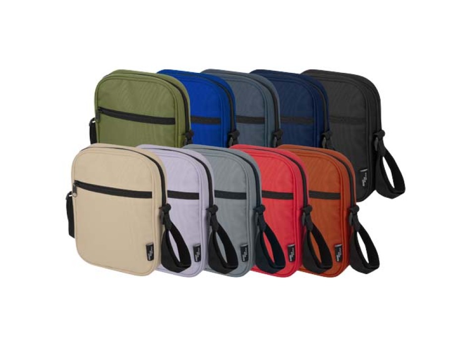 Borsa a tracolla in materiale riciclato certificato GRS Byron 2l FullGadgets.com