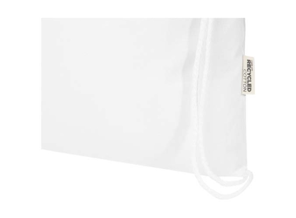 Borsa con cordoncino  in materiale riciclato GRS da 140 g/m² Oregon Blend - 5L FullGadgets.com