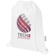 Borsa con cordoncino in materiale riciclato GRS da 180 g/m² Peru Blend - 5L FullGadgets.com