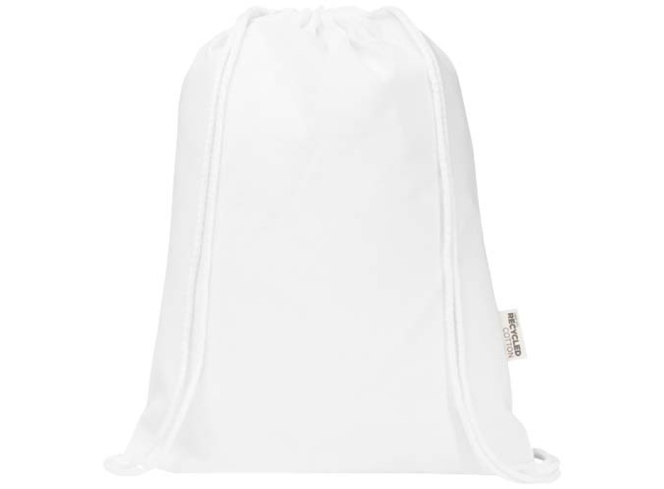 Borsa con cordoncino in materiale riciclato GRS da 180 g/m² Peru Blend - 5L FullGadgets.com