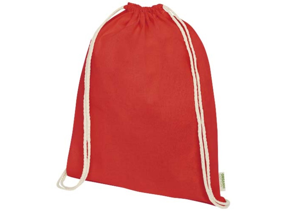 Borsa con cordoncino in tessuto biologico certificato OCS da 140 g/m² Odisha  - 5L FullGadgets.com
