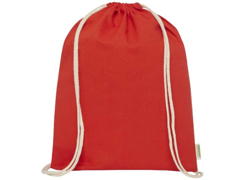 Borsa con cordoncino in tessuto biologico certificato OCS da 140 g/m² Odisha  - 5L FullGadgets.com