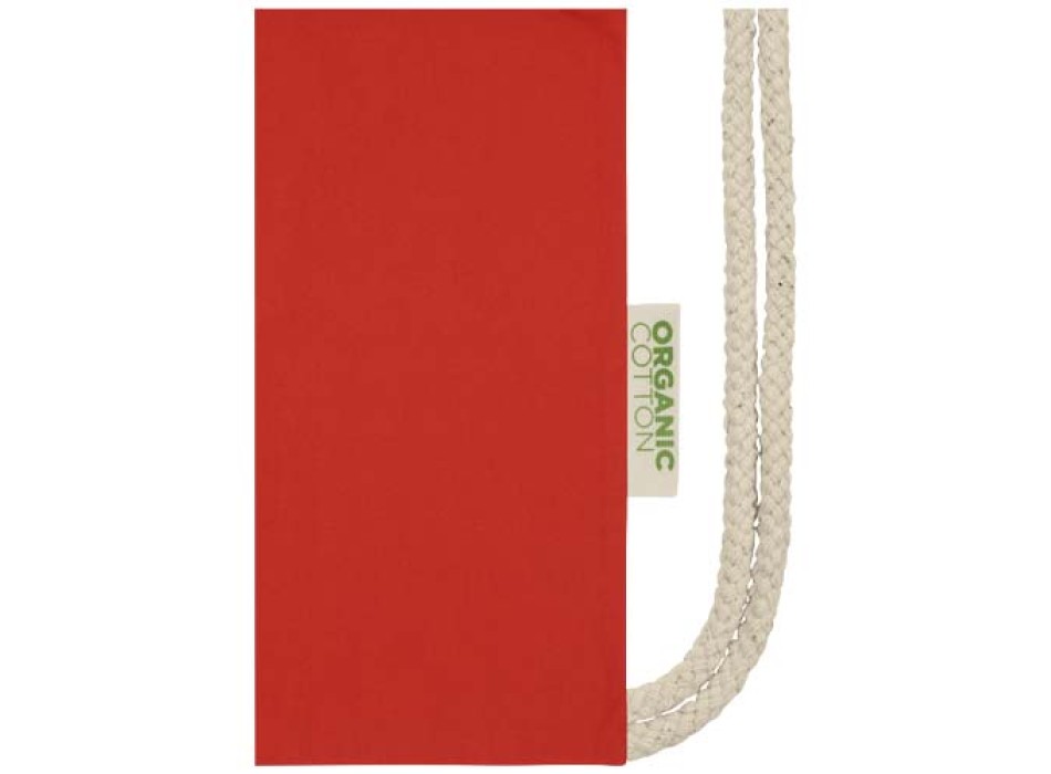 Borsa con cordoncino in tessuto biologico certificato OCS da 140 g/m² Odisha  - 5L FullGadgets.com