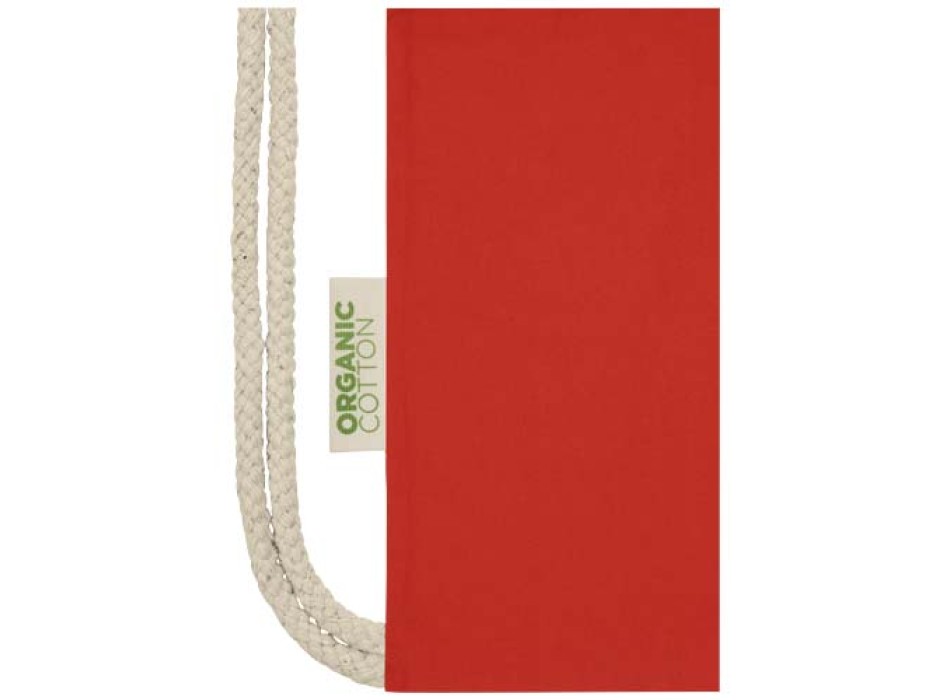 Borsa con cordoncino in tessuto biologico certificato OCS da 140 g/m² Odisha  - 5L FullGadgets.com