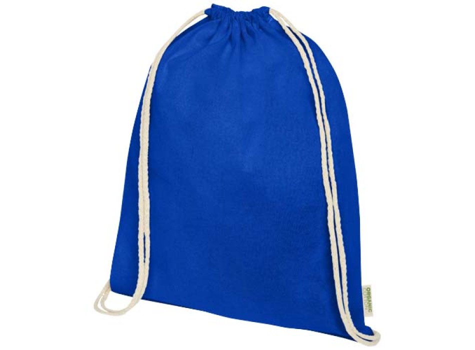 Borsa con cordoncino in tessuto biologico certificato OCS da 140 g/m² Odisha  - 5L FullGadgets.com