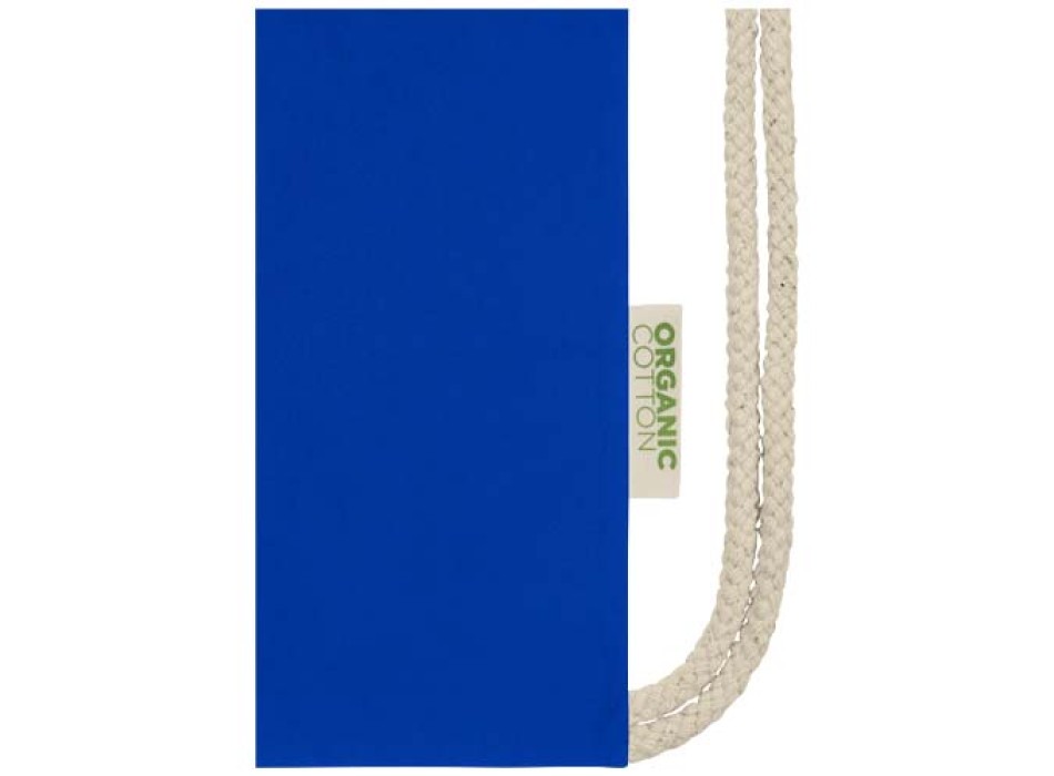 Borsa con cordoncino in tessuto biologico certificato OCS da 140 g/m² Odisha  - 5L FullGadgets.com