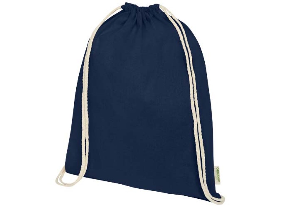Borsa con cordoncino in tessuto biologico certificato OCS da 140 g/m² Odisha  - 5L FullGadgets.com