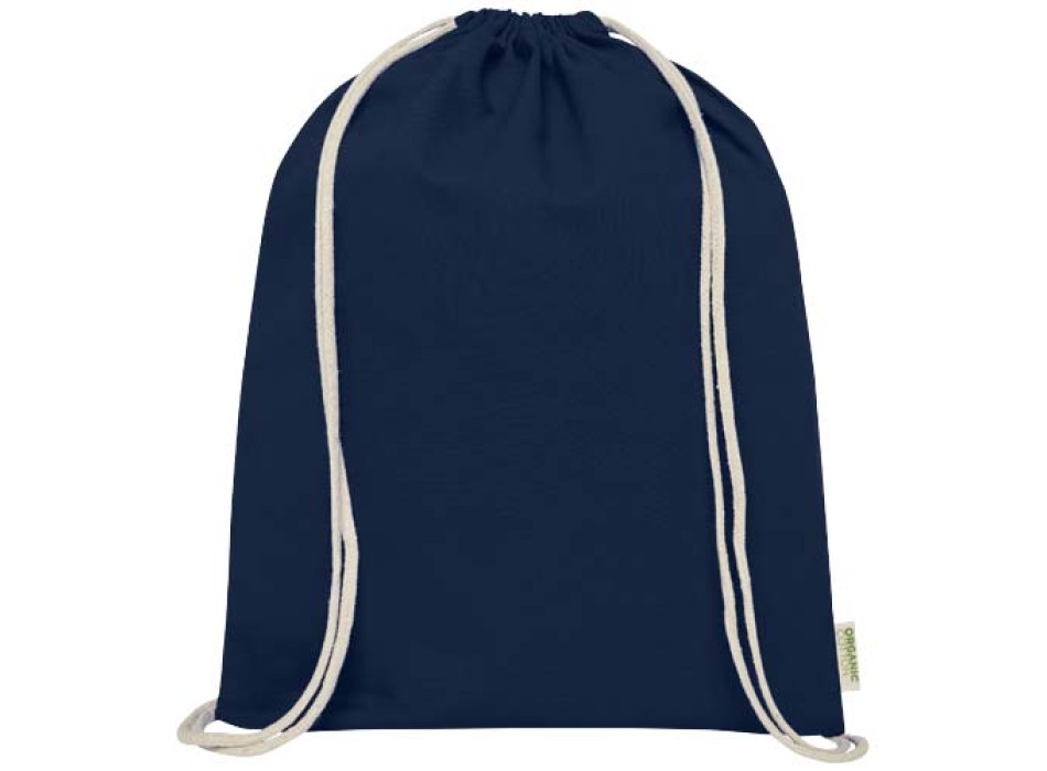 Borsa con cordoncino in tessuto biologico certificato OCS da 140 g/m² Odisha  - 5L FullGadgets.com
