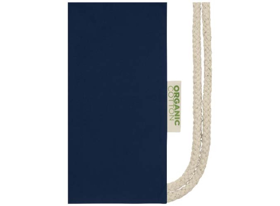 Borsa con cordoncino in tessuto biologico certificato OCS da 140 g/m² Odisha  - 5L FullGadgets.com