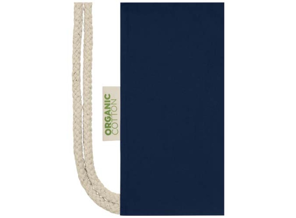 Borsa con cordoncino in tessuto biologico certificato OCS da 140 g/m² Odisha  - 5L FullGadgets.com