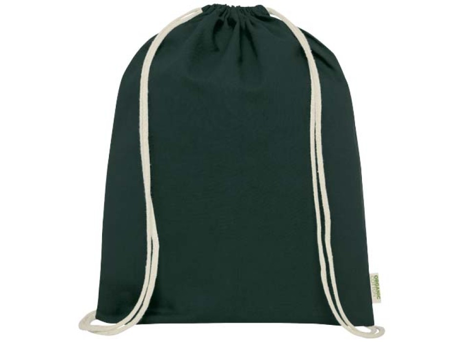 Borsa con cordoncino in tessuto biologico certificato OCS da 140 g/m² Odisha  - 5L FullGadgets.com