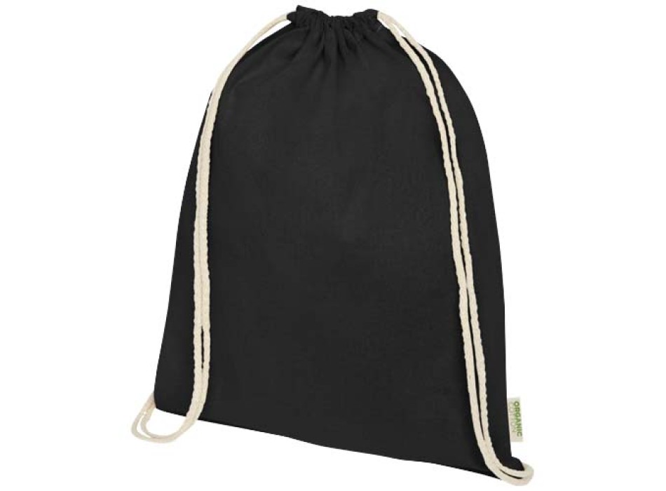 Borsa con cordoncino in tessuto biologico certificato OCS da 140 g/m² Odisha  - 5L FullGadgets.com