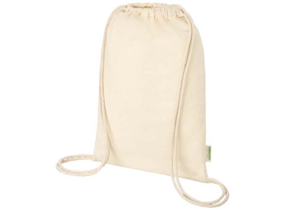 Borsa con cordoncino in tessuto biologico certificato OCS da 140 g/m² Odisha  - 5L FullGadgets.com