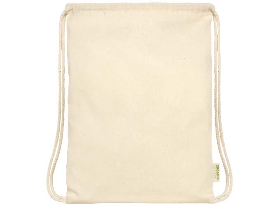 Borsa con cordoncino in tessuto biologico certificato OCS da 140 g/m² Odisha  - 5L FullGadgets.com