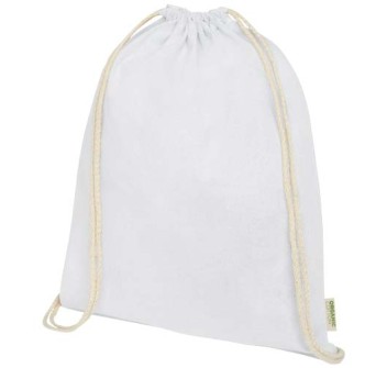 Borsa con cordoncino in tessuto biologico certificato OCS da 140 g/m² Odisha  - 5L FullGadgets.com