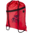 Borsa con coulisse in RPET con tasca frontale con cerniera Oriole - 5L FullGadgets.com