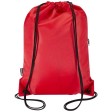 Borsa con coulisse in RPET con tasca frontale con cerniera Oriole - 5L FullGadgets.com