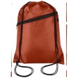 Borsa con coulisse in RPET con tasca frontale con cerniera Oriole - 5L FullGadgets.com