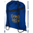 Borsa con coulisse in RPET con tasca frontale con cerniera Oriole - 5L FullGadgets.com