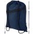Borsa con coulisse in RPET con tasca frontale con cerniera Oriole - 5L