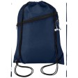 Borsa con coulisse in RPET con tasca frontale con cerniera Oriole - 5L FullGadgets.com