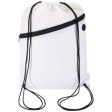 Borsa con coulisse in RPET con tasca frontale con cerniera Oriole - 5L FullGadgets.com