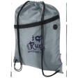 Borsa con coulisse in RPET con tasca frontale con cerniera Oriole - 5L FullGadgets.com
